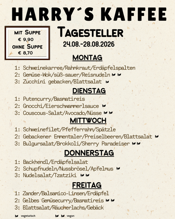 HARRYs KAFFEE KW35